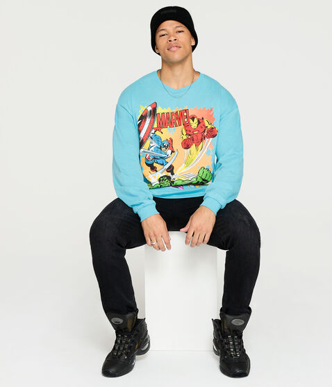 Long Sleeve Avengers Graphic Tee Long Sleeve Avengers Graphic Tee