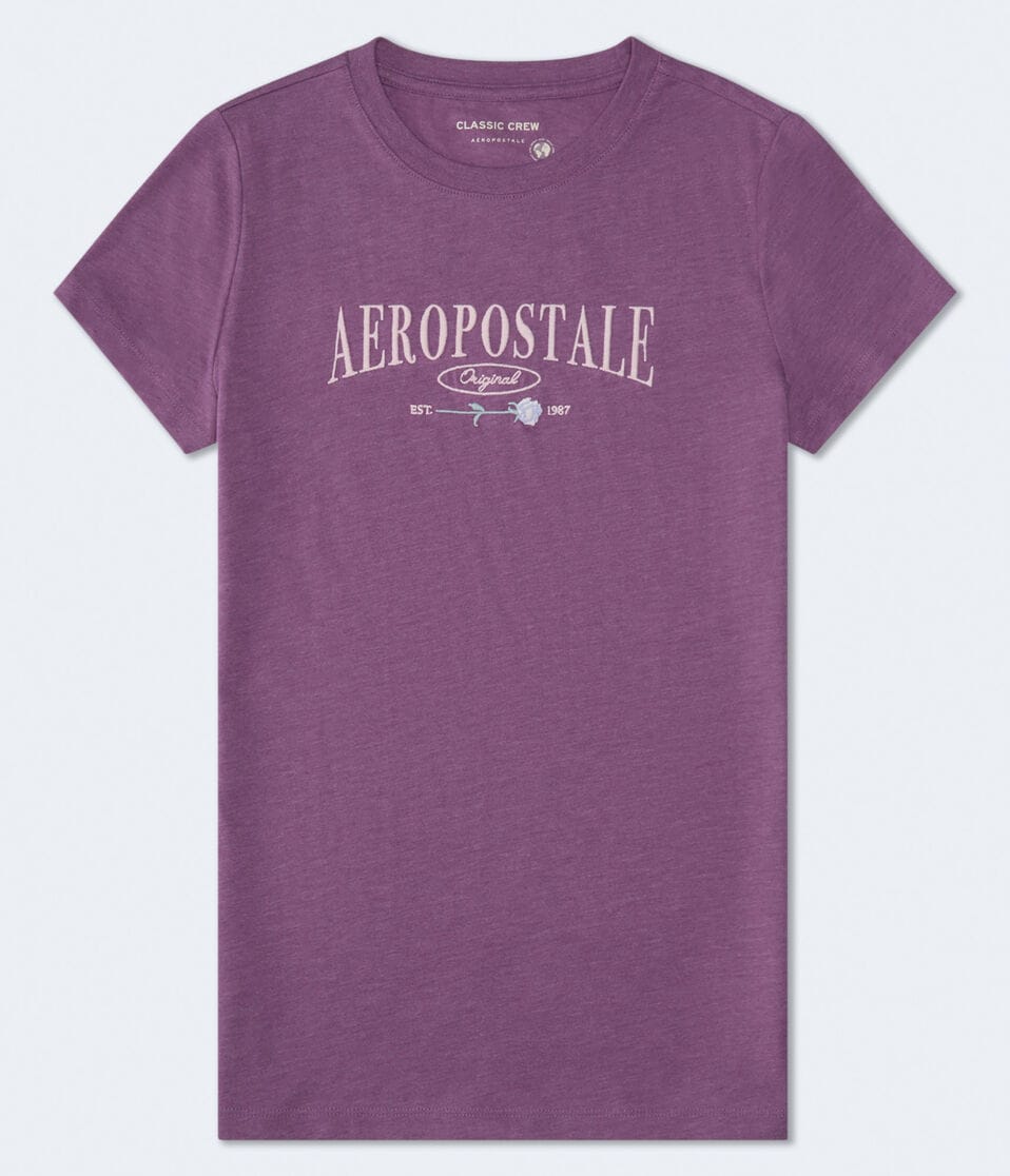Aeropostale Rose Graphic Tee