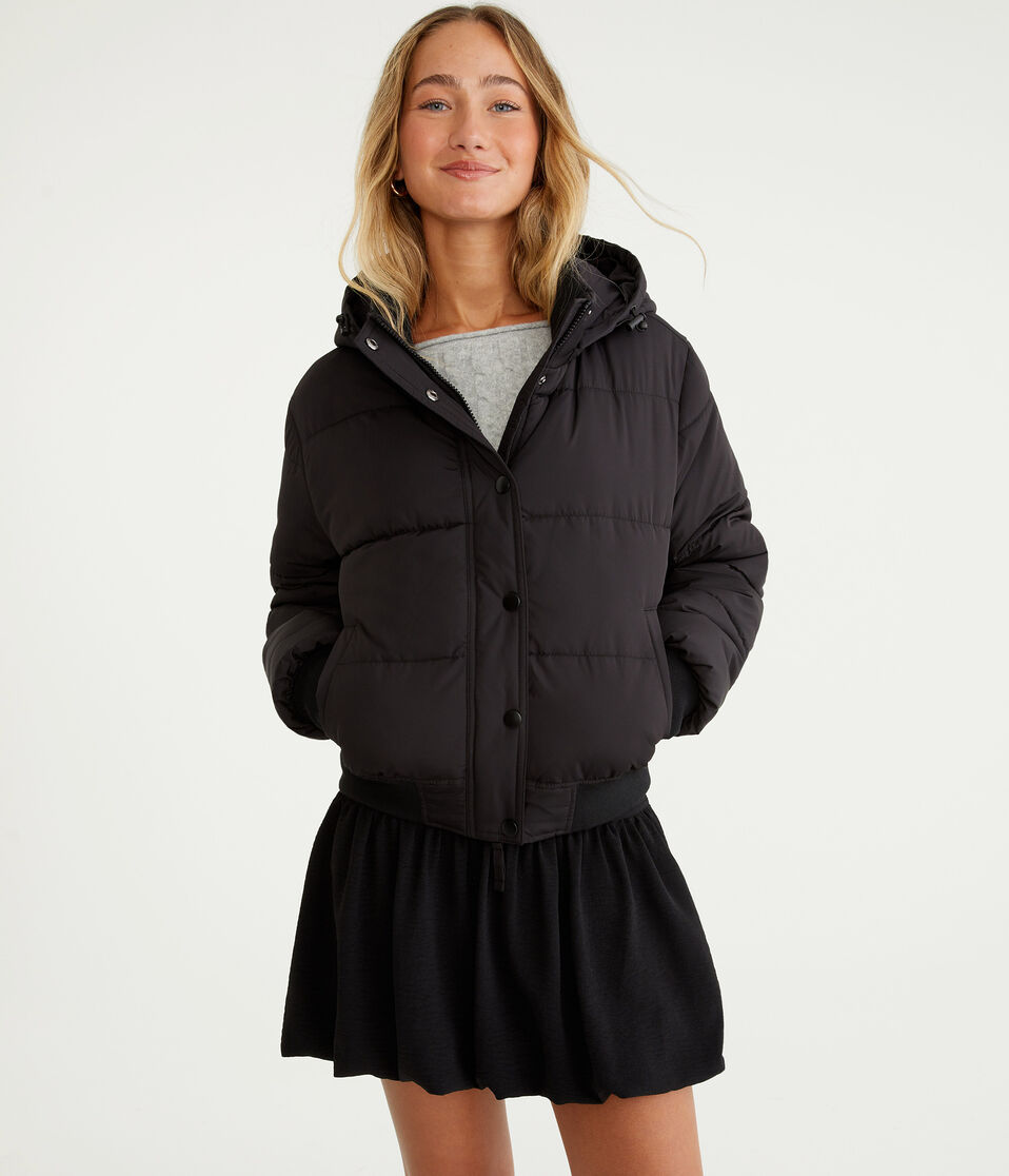 Midweight Hooded Puffer Jacket
