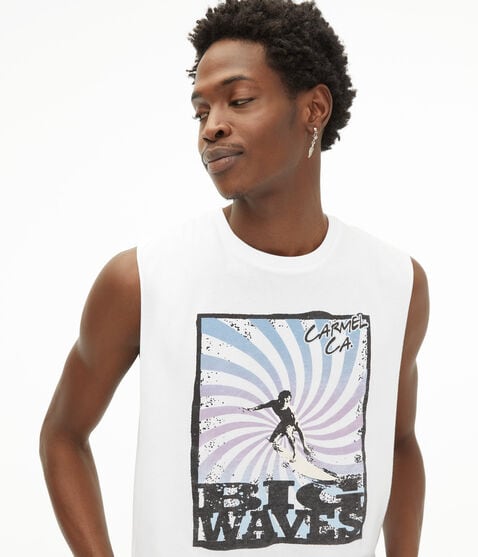 Big Waves Muscle Tee