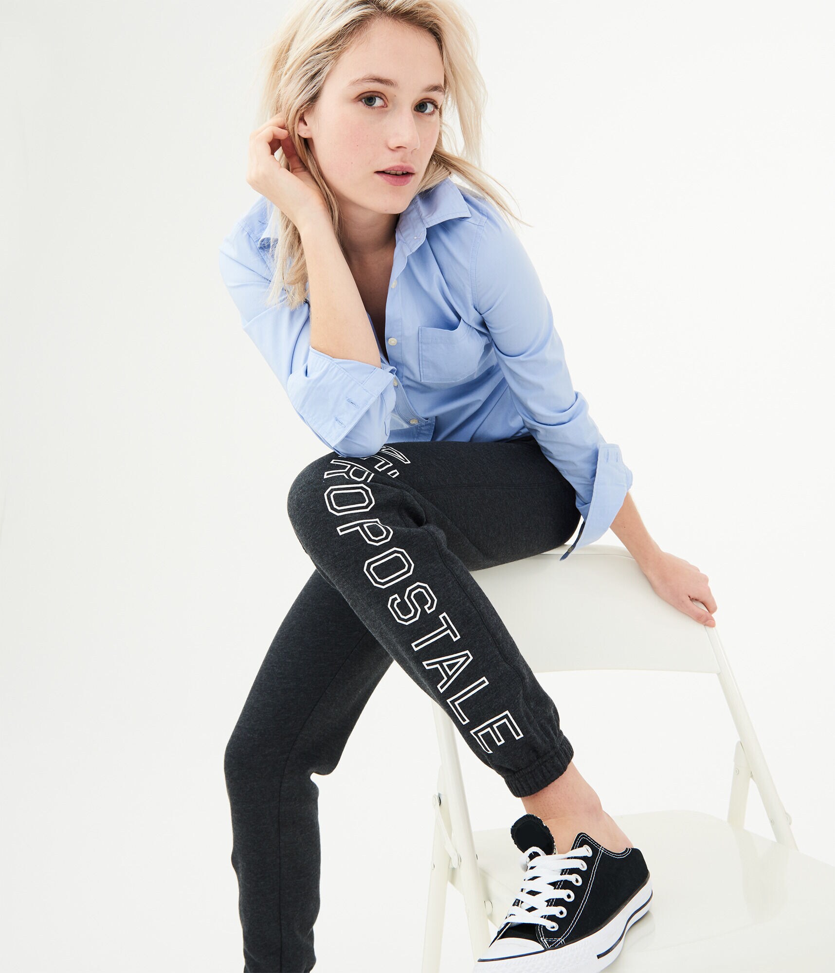 Block Logo Classic Cinch Sweatpants