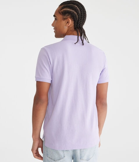 Tonal A87 Logo Piqué Polo Tonal A87 Logo Piqué Polo
