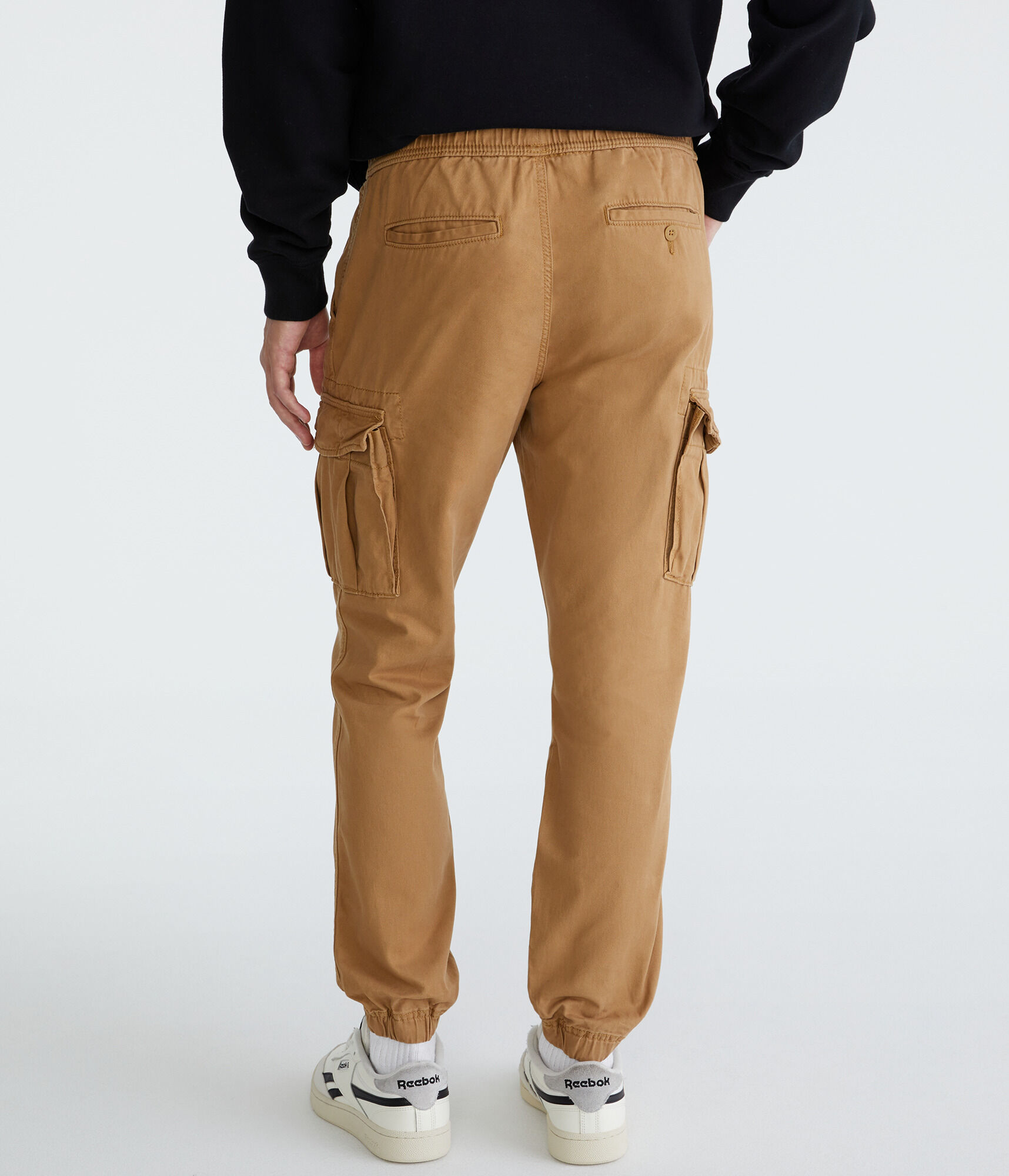 Twill Cargo Joggers