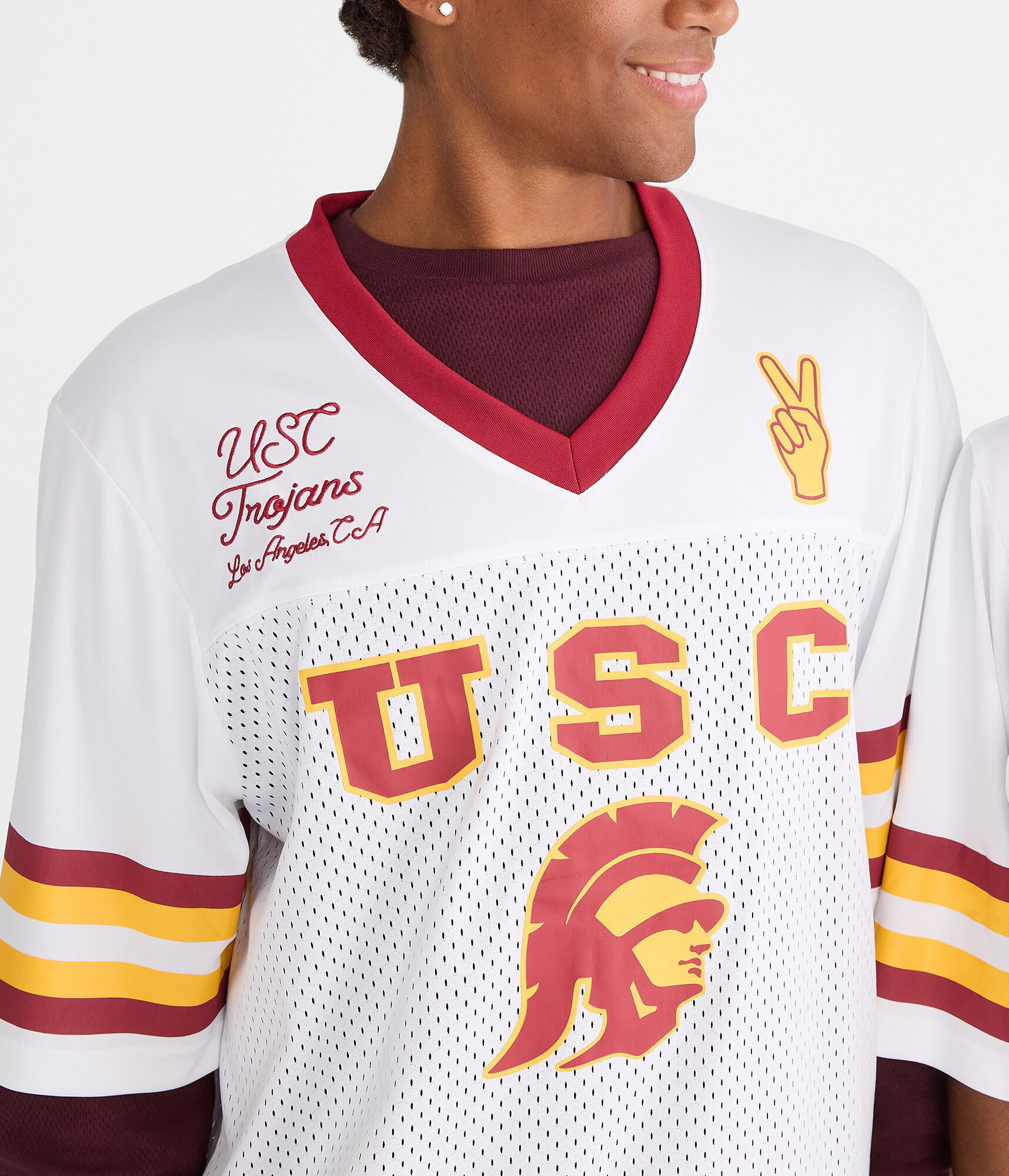 USC Trojans Mesh Top