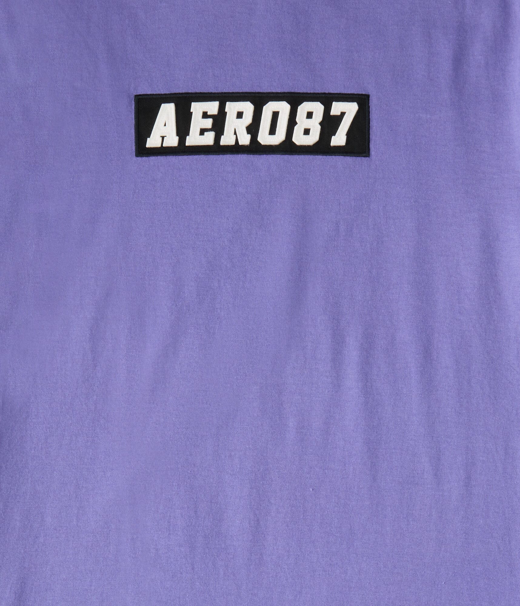 Aero87 Box Logo Appliqué Graphic Tee