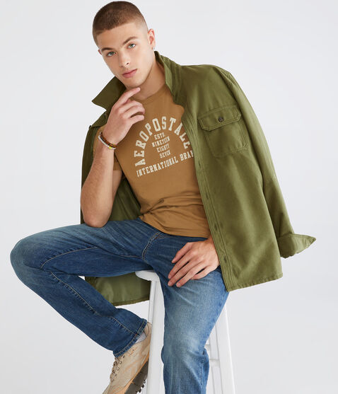 Aeropostale International Arch Graphic Tee