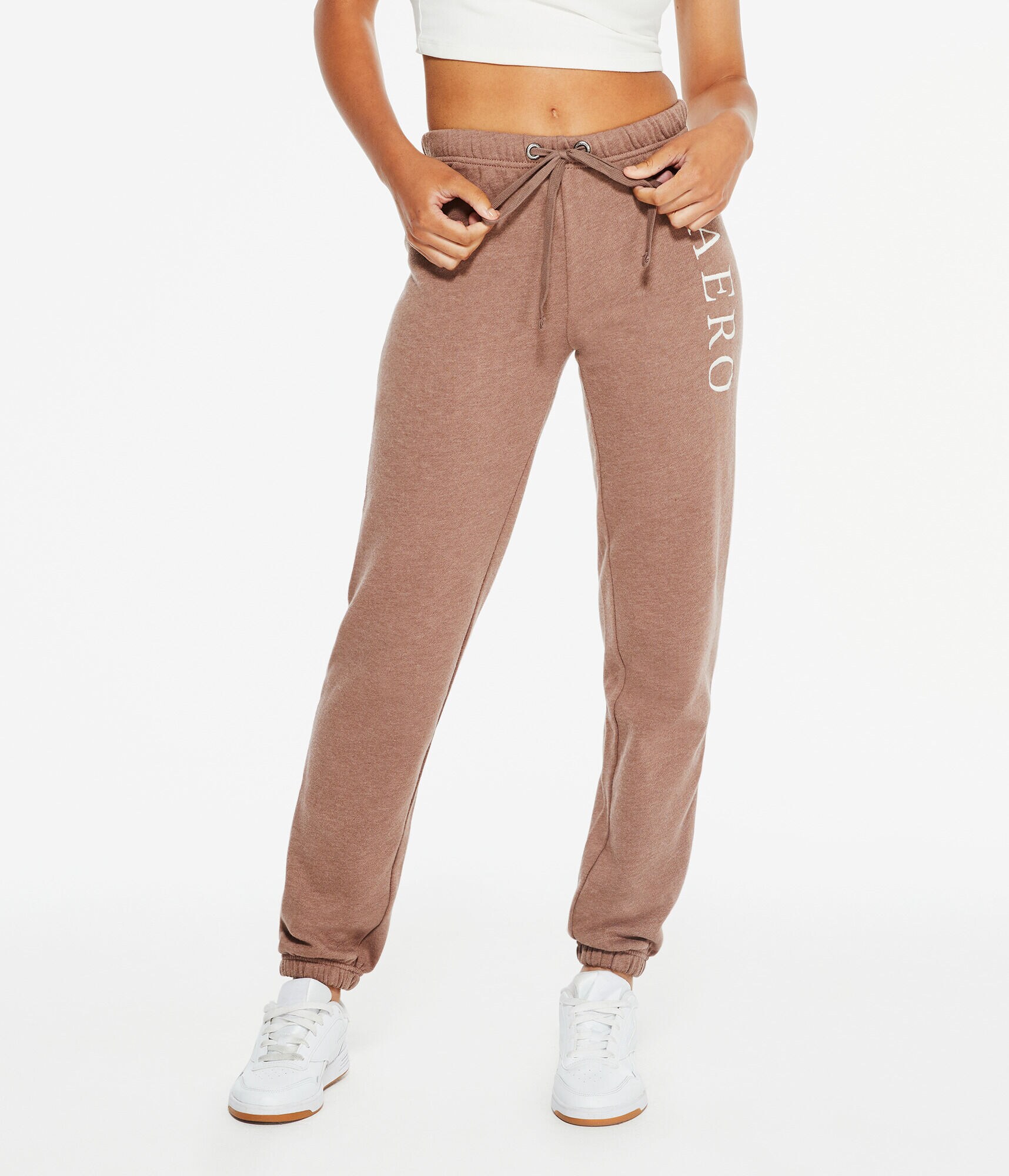 Vertical Aero Logo Cinched Sweatpants