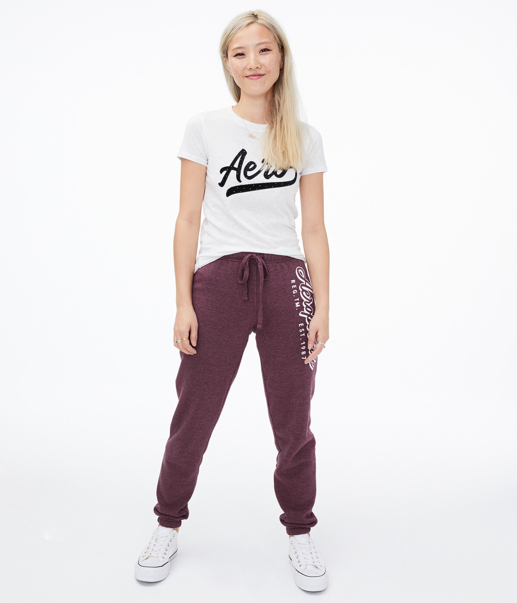 aeropostale grey sweatpants