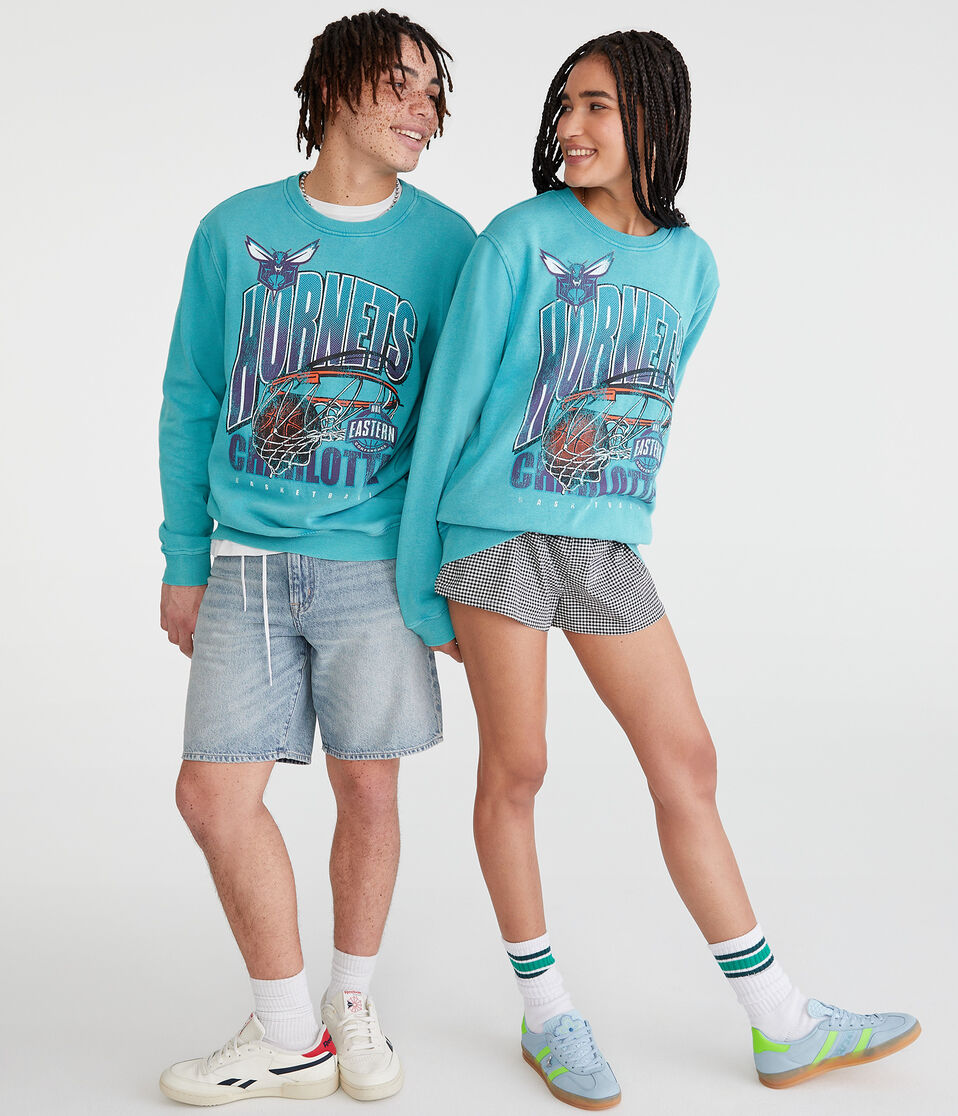 Charlotte Hornets Crew Sweatshirt