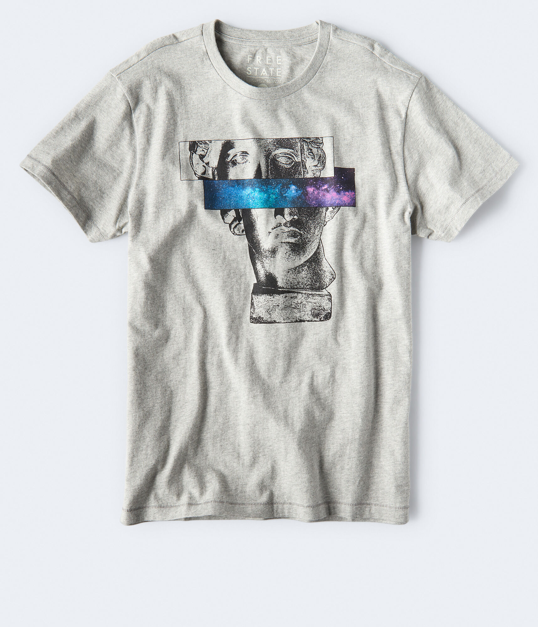 Free State Statue And Stars Graphic Tee