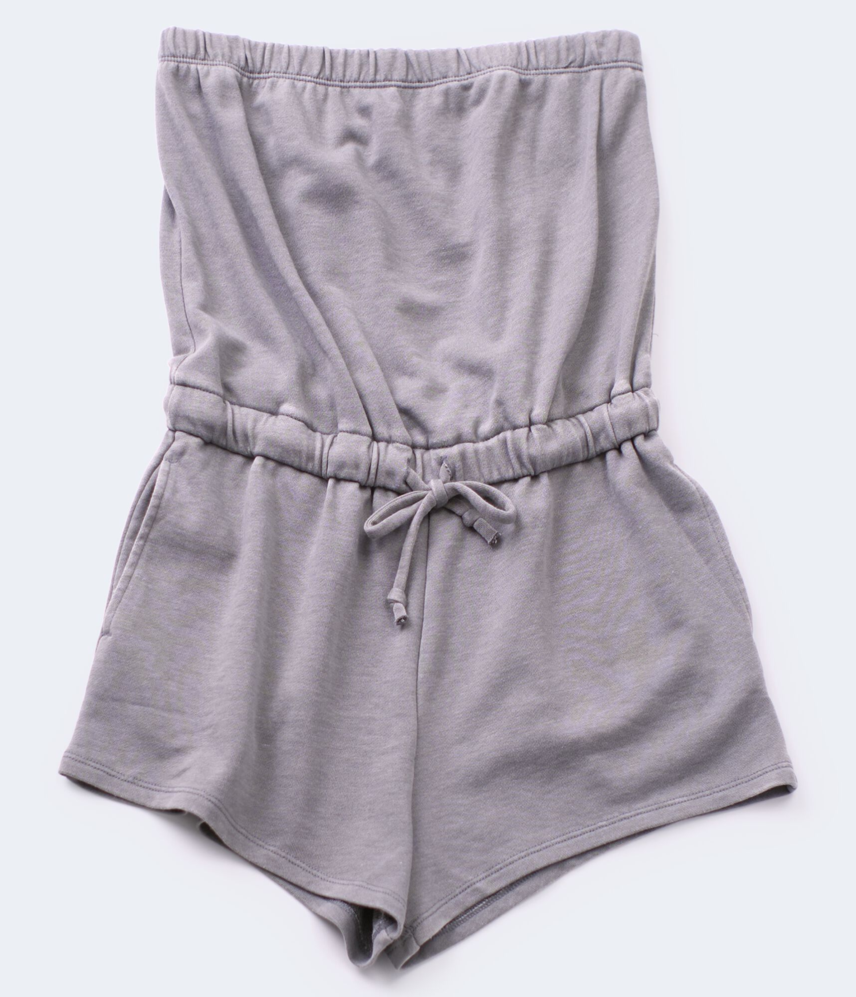 Burnout Strapless Romper