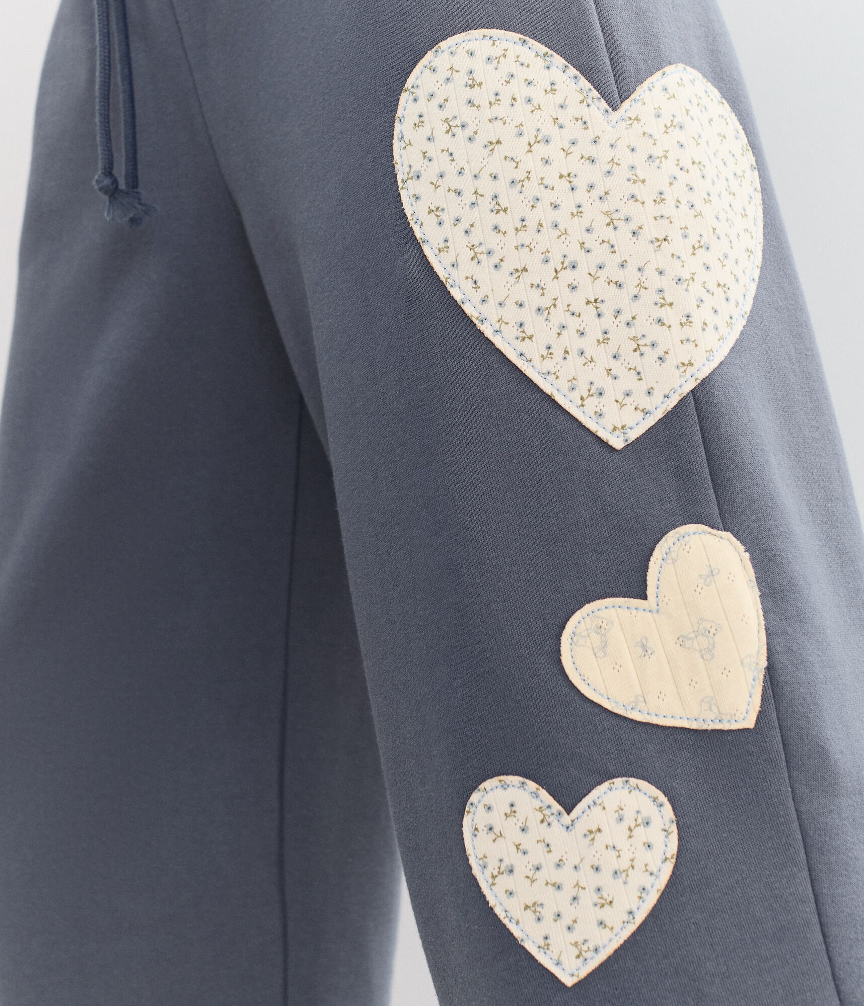 Demetra for Aero Heart Patch Sweatpants