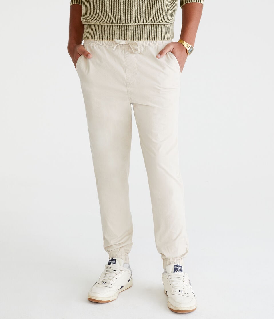 Stretch Twill Joggers