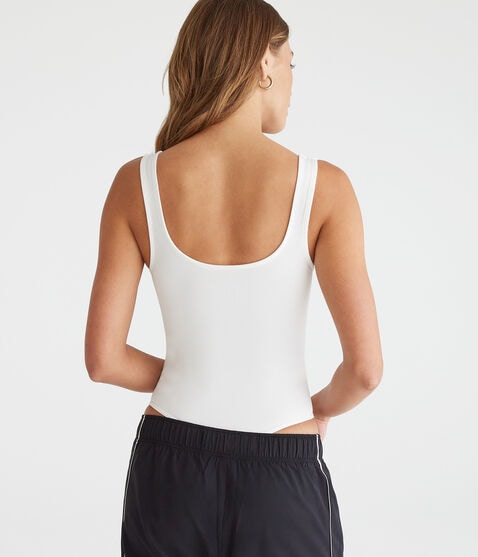 Seriously Soft Sculpt Square-Neck Bodysuit