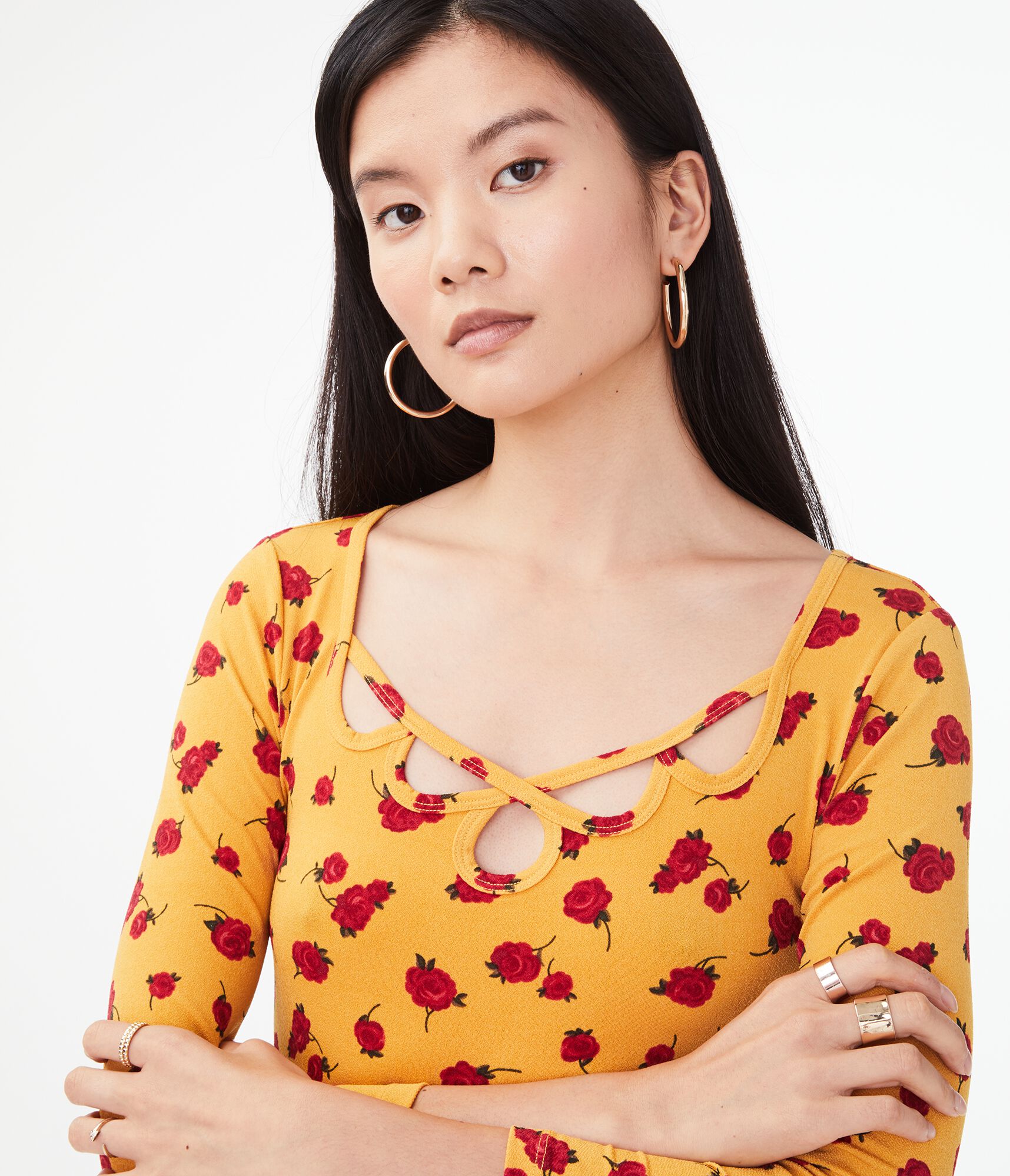 Seriously Soft Floral Skater Dress