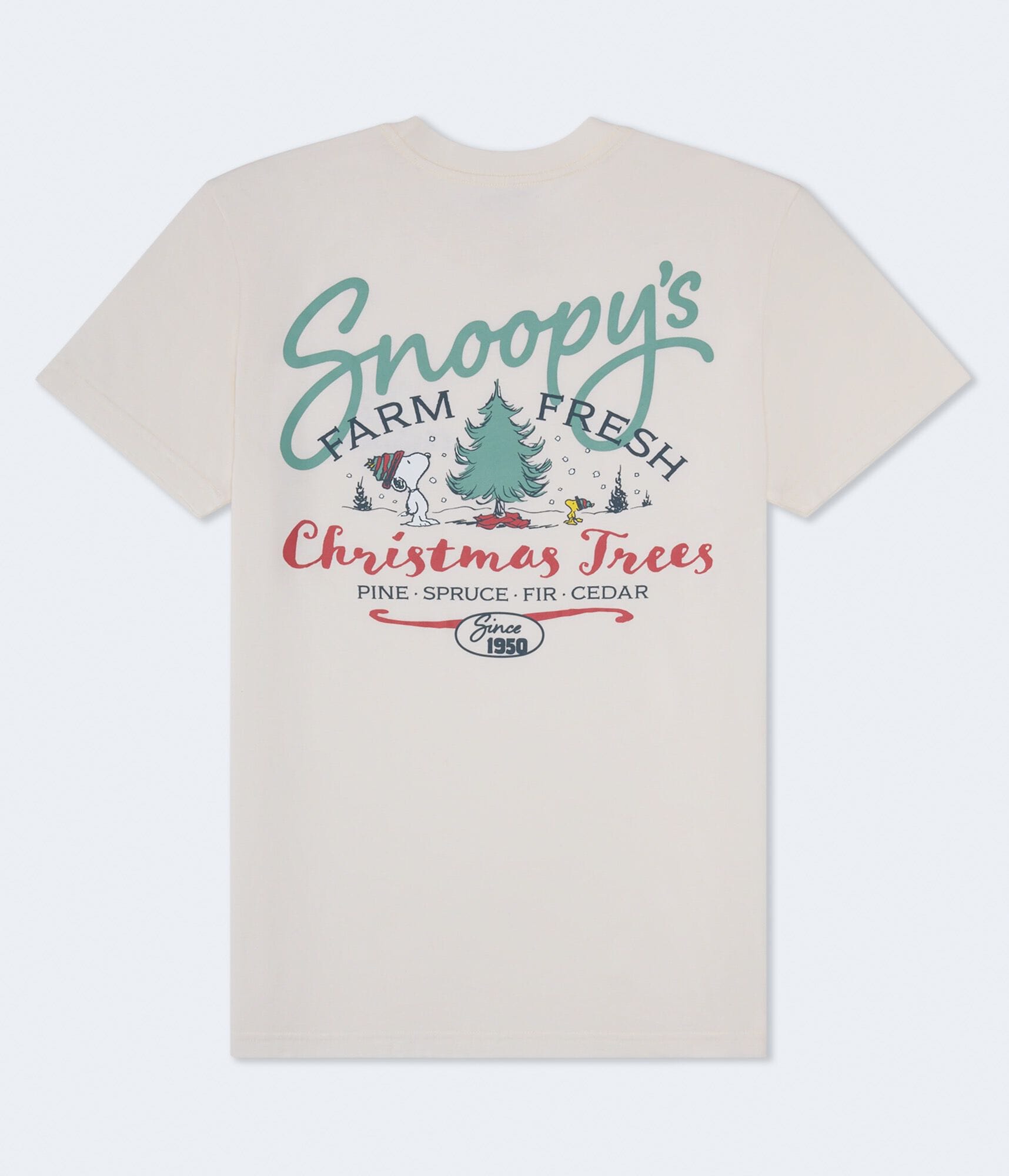 Snoopy's Fresh Christmas Trees Relaxed Graphic Tee