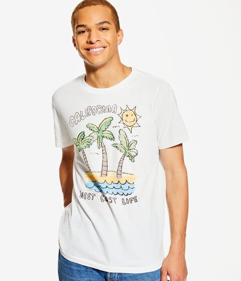 California West Coast Life Graphic Tee California West Coast Life Graphic Tee
