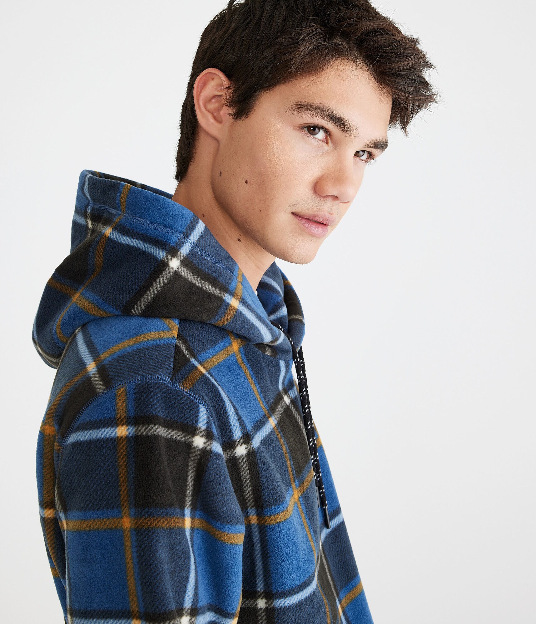 Plaid Alpine Pullover Hoodie