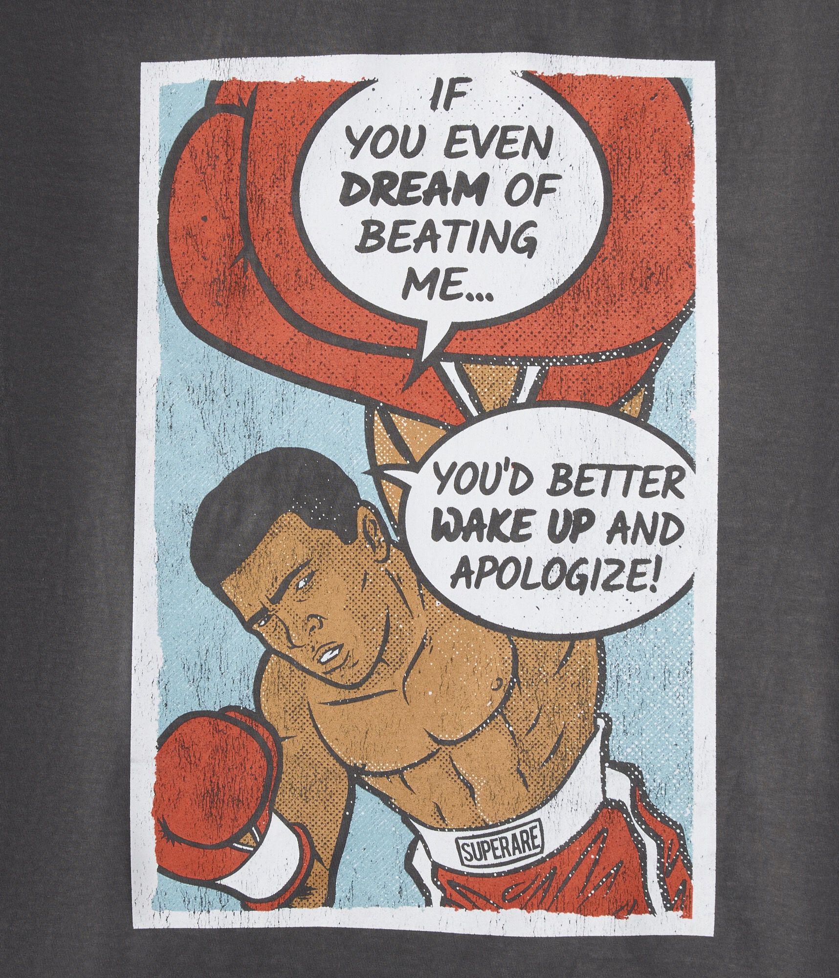 Muhammad Ali Comic Relaxed Graphic Tee