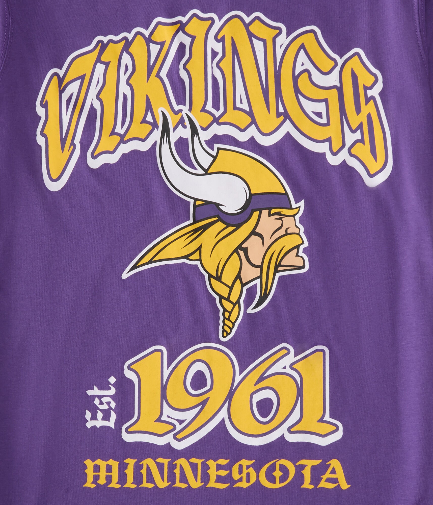 Minnesota Vikings Helmet Relaxed Graphic Tee