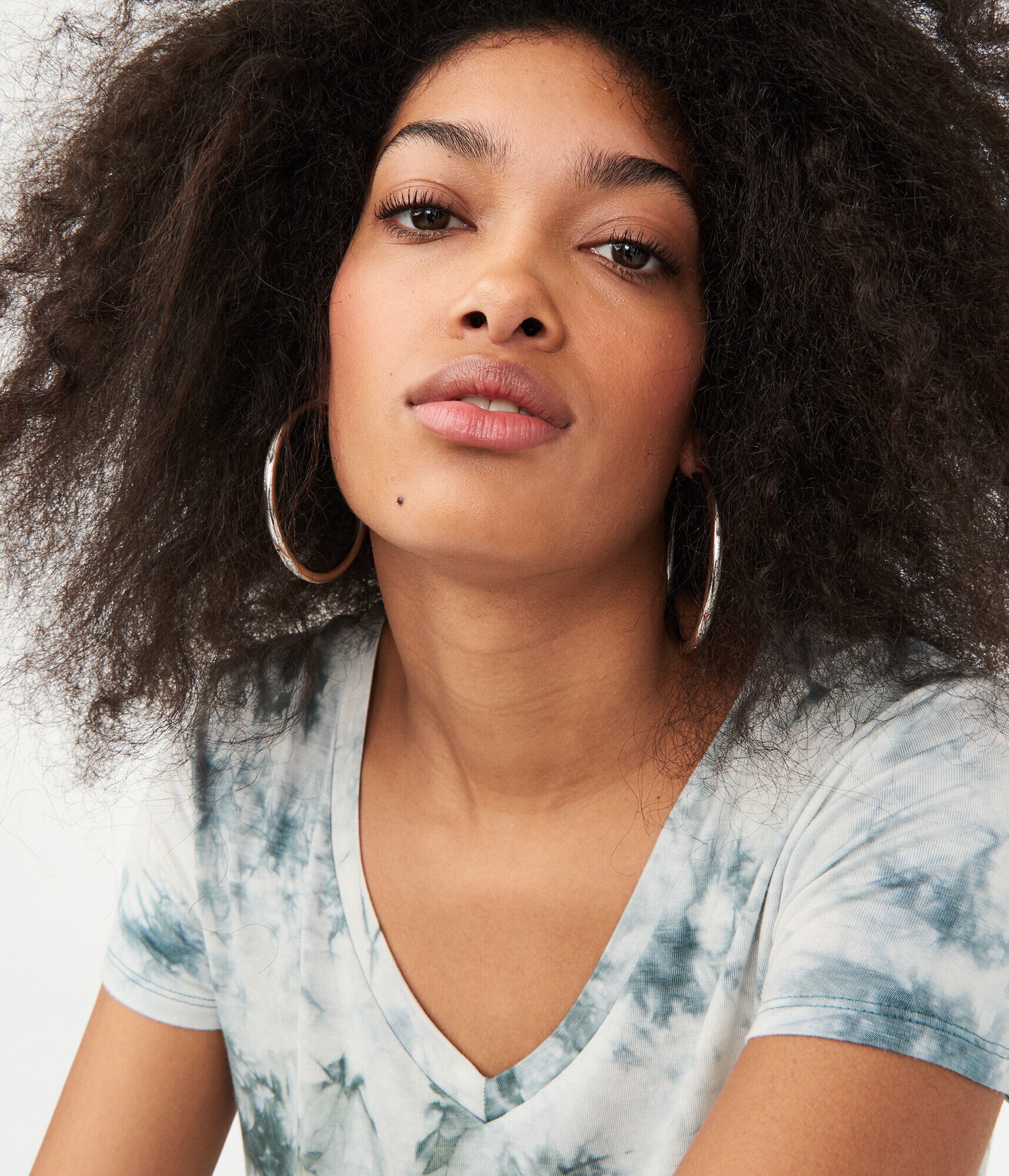 Seriously Soft Tie-Dye V-Neck Tee