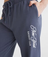 Racquet Club Slouchy High-Rise Cinched Sweatpants