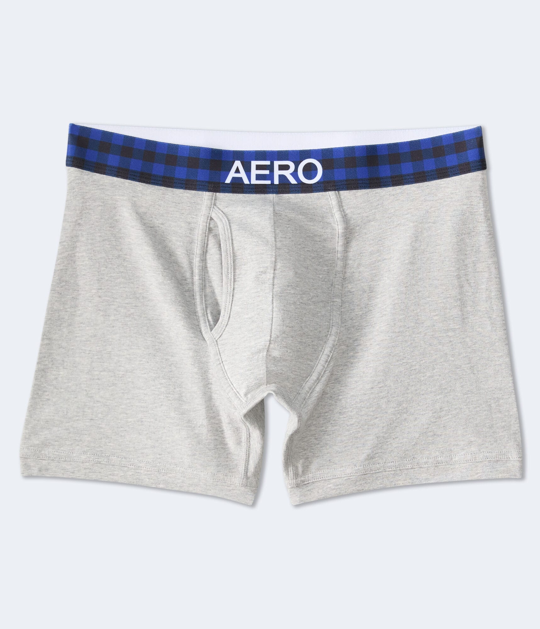 Buffalo Check Waistband 4.5" Knit Boxer Briefs
