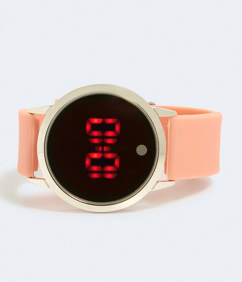 Round Rubber Digital Watch Round Rubber Digital Watch