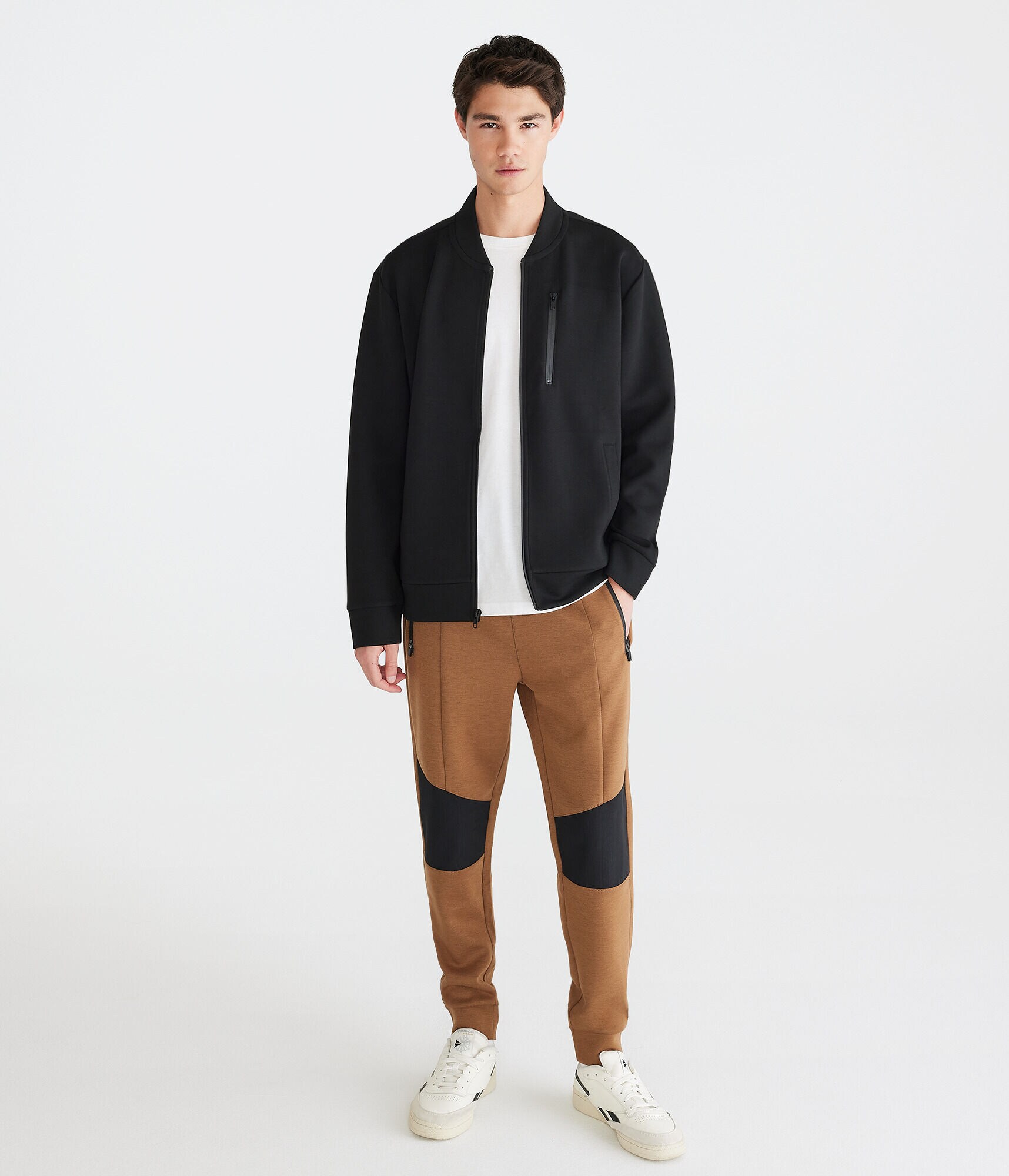 Aero MVMNT Tech Fleece Bomber Jacket