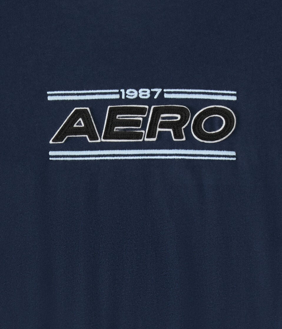 Aero 1987 Appliqué Graphic Tee