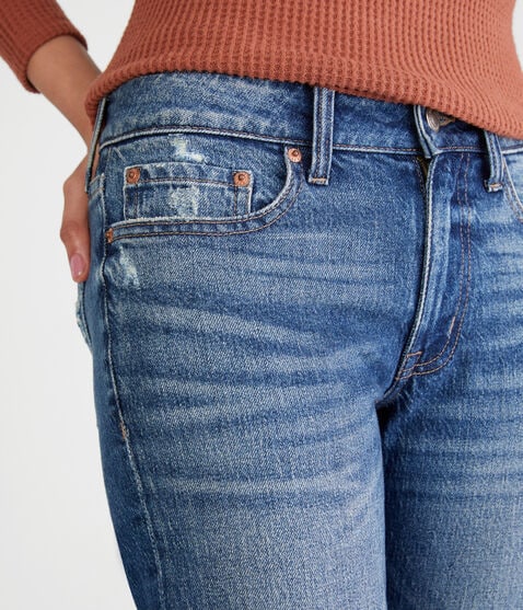 Mid-Rise Straight Ankle Jean Mid-Rise Straight Ankle Jean