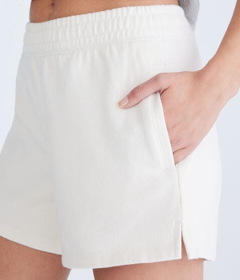 Fleece Slouchy Shorts