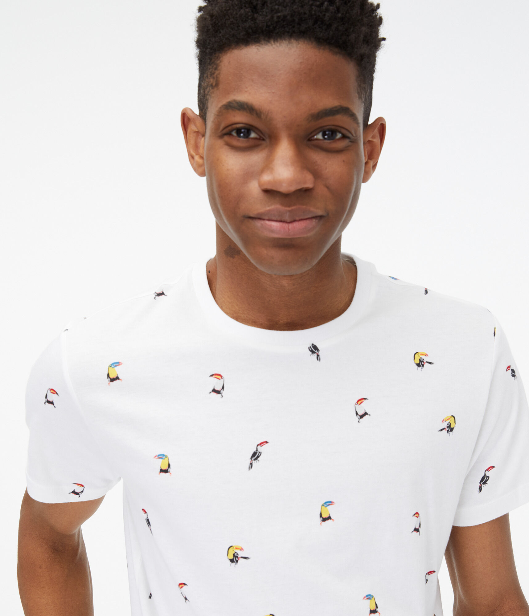 Toucan Print Graphic Tee***