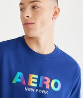 Aero Rainbow Foil Pride Graphic Tee