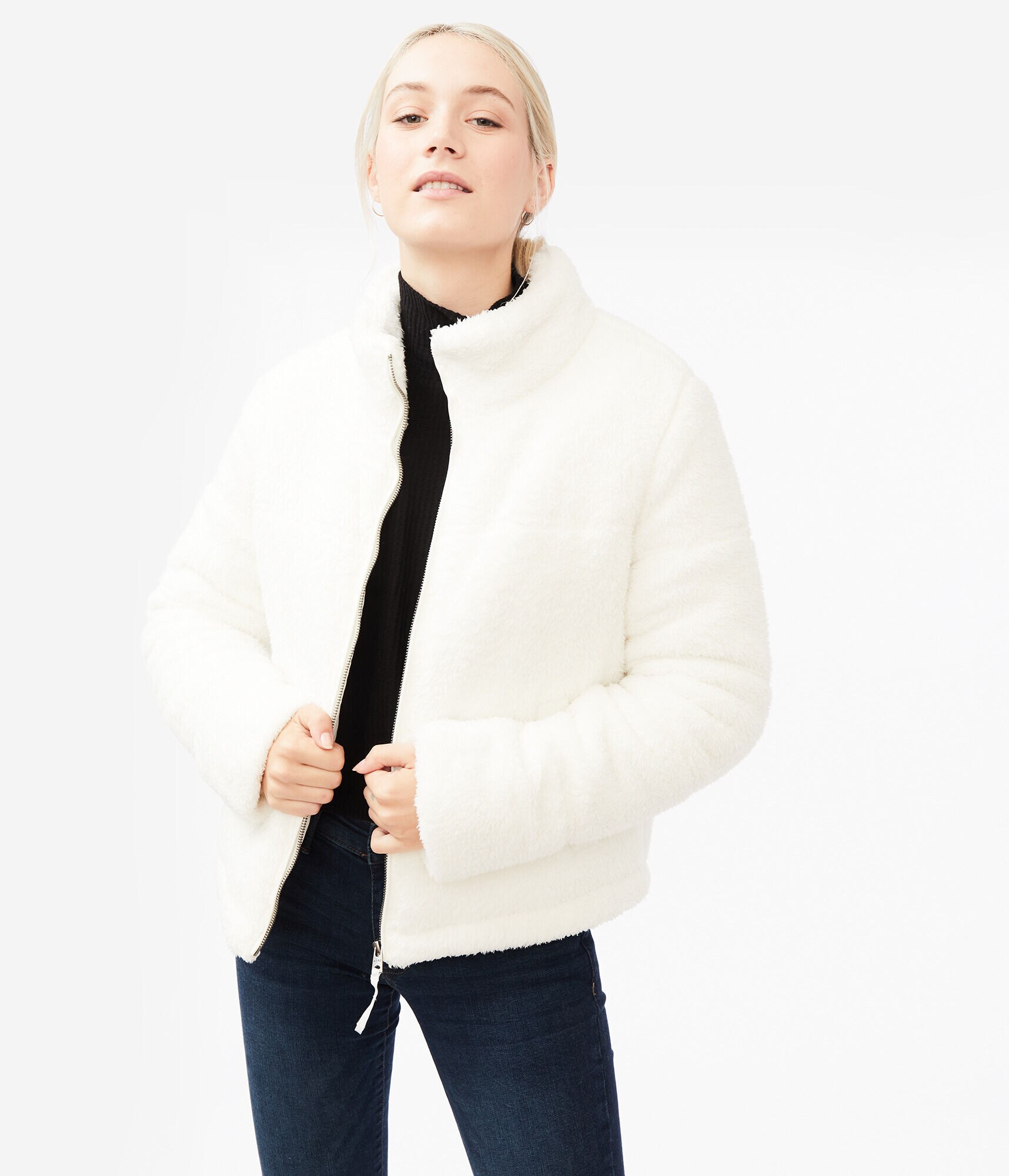 Faux Fur Puffer Jacket
