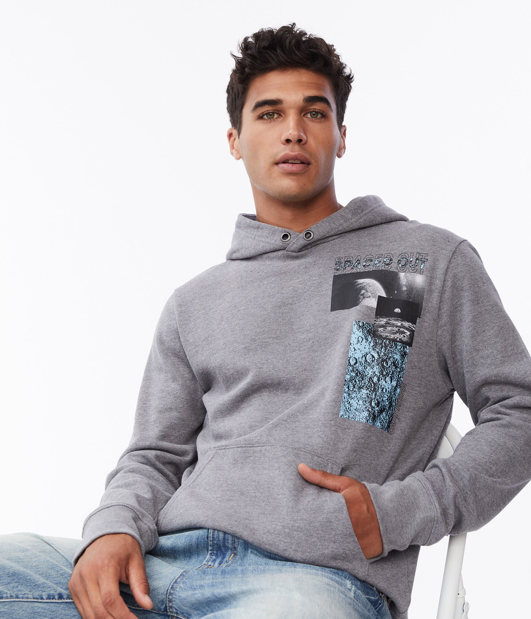 Spaced Out Pullover Hoodie***