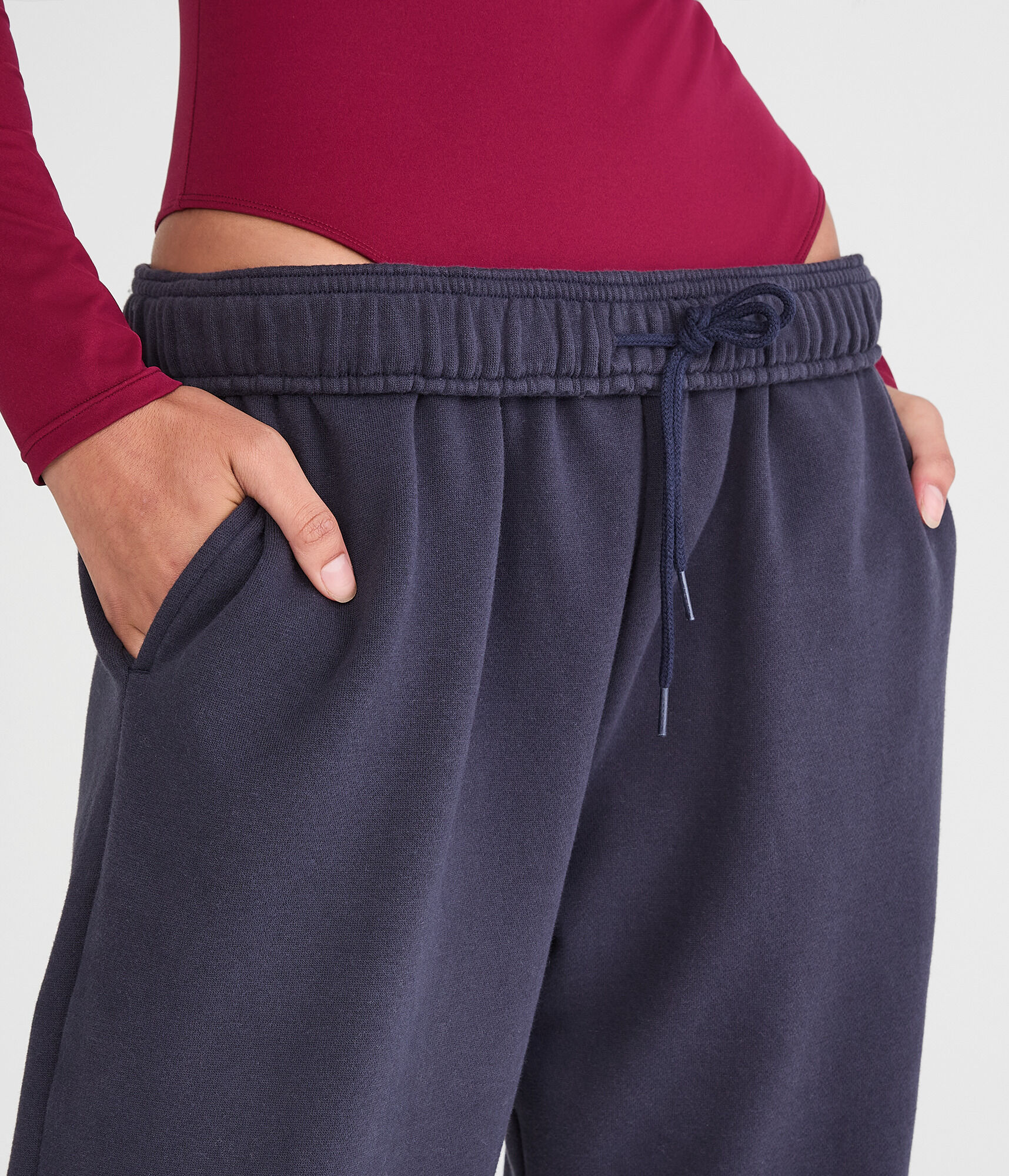 Cloud Soft Mid-Rise Straight Leg Sweatpants