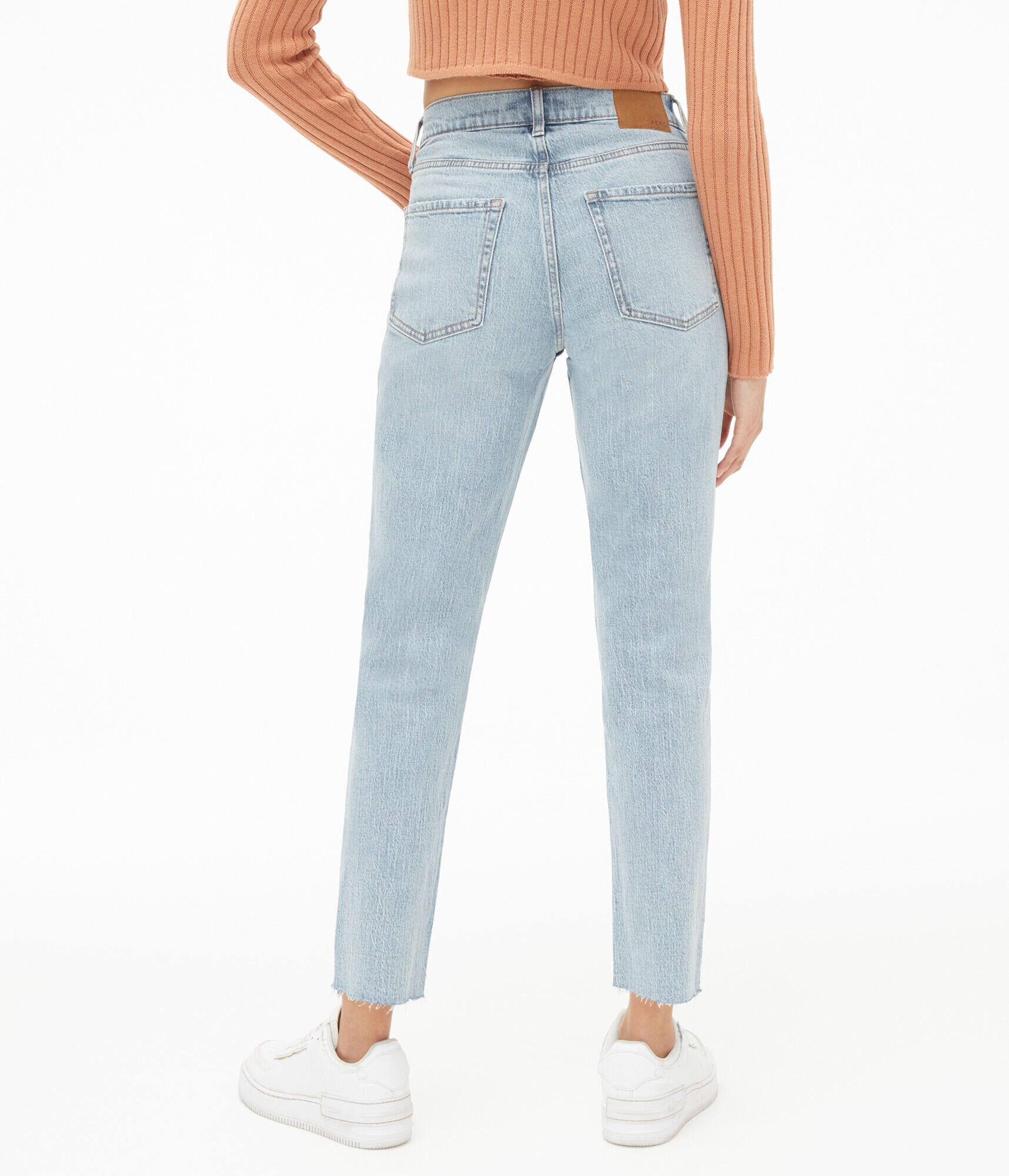 High-Rise Stretch Mom Jean