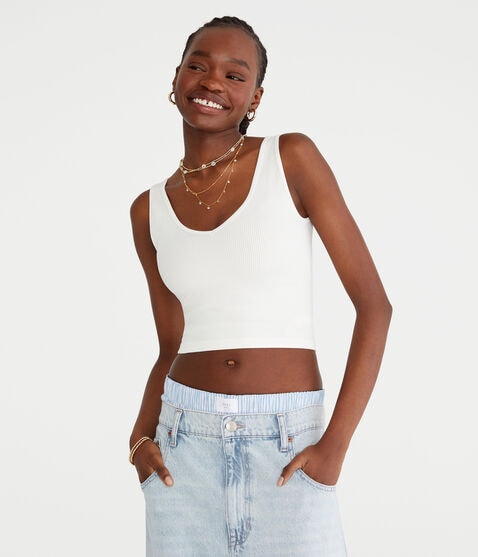 Wear 3 Ways Seamless Cropped Tank Wear 3 Ways Seamless Cropped Tank