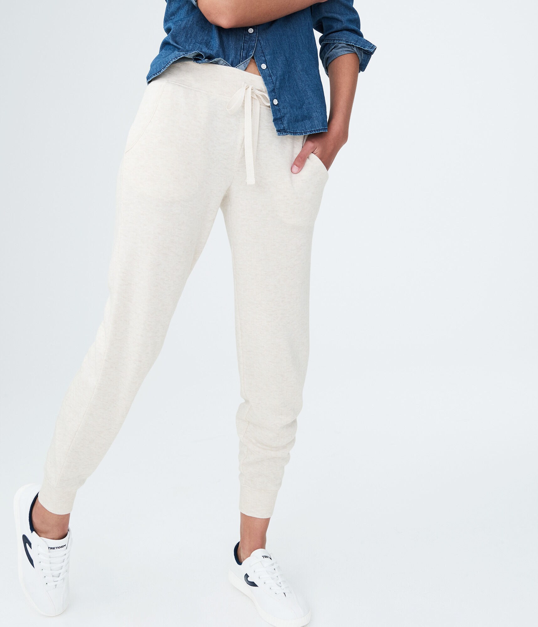 LLD Heathered Fleece Jogger Sweatpants