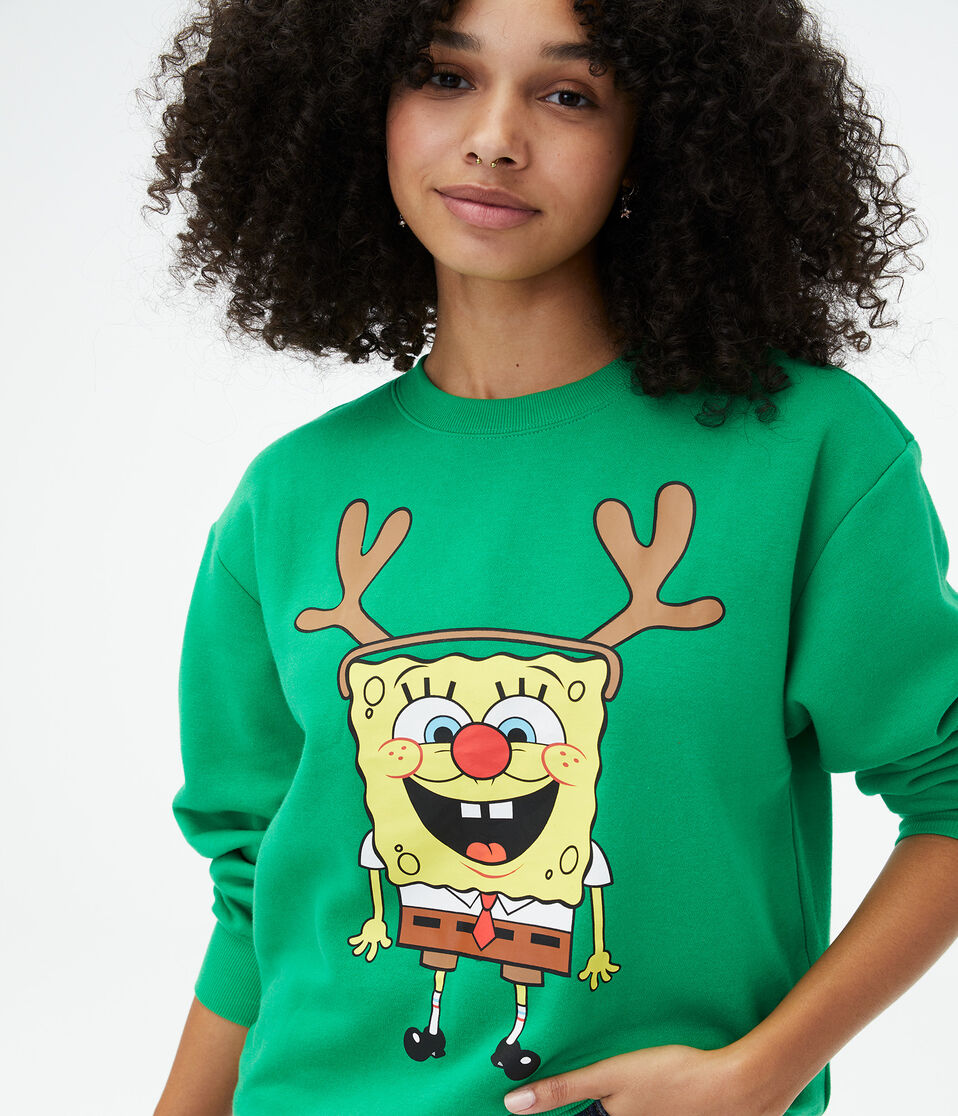 SpongeBob Christmas Crew Sweatshirt