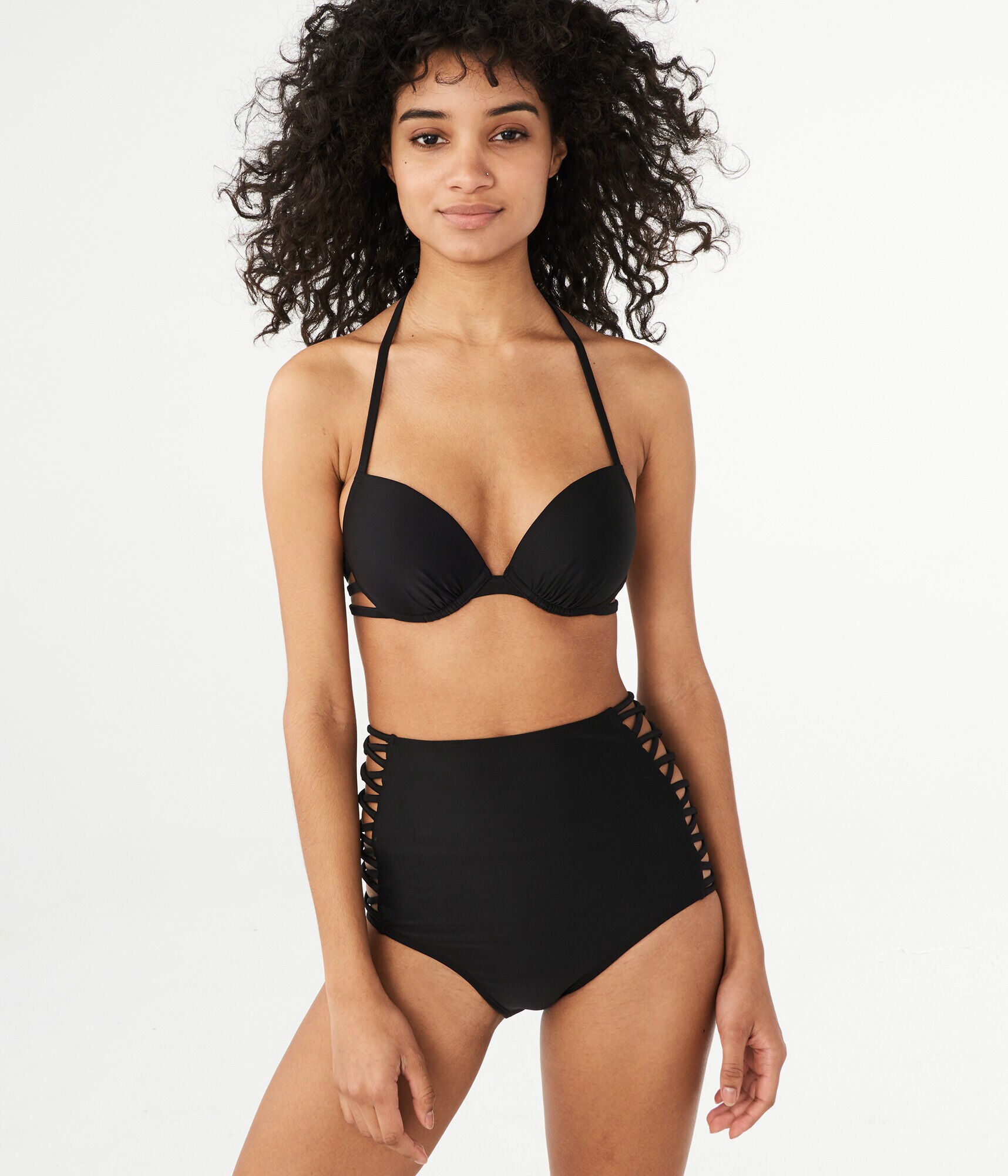 Plus Size Halter Top Bikini Target Front Halter Bandeau Target