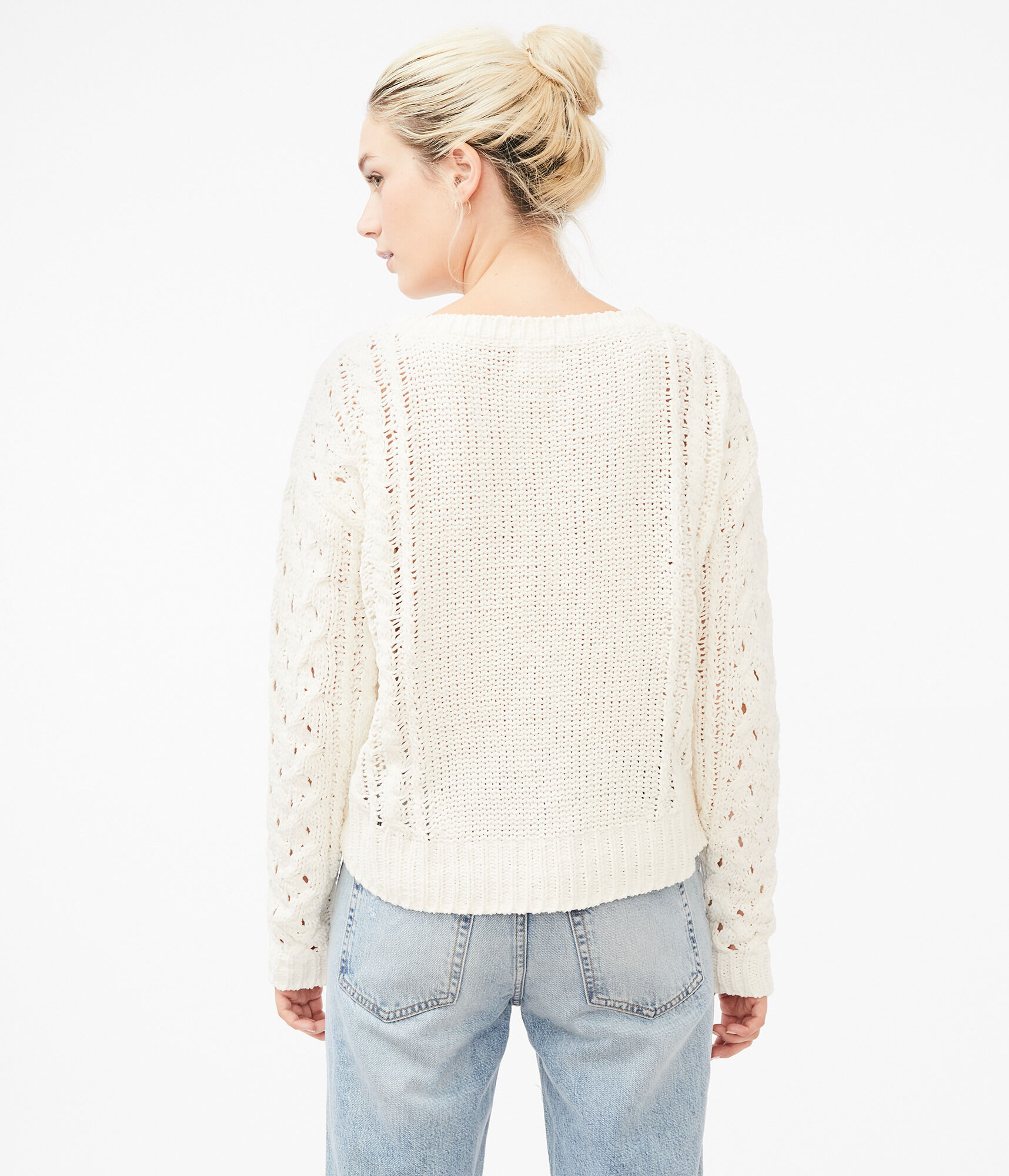 Cable Chenille Sweater