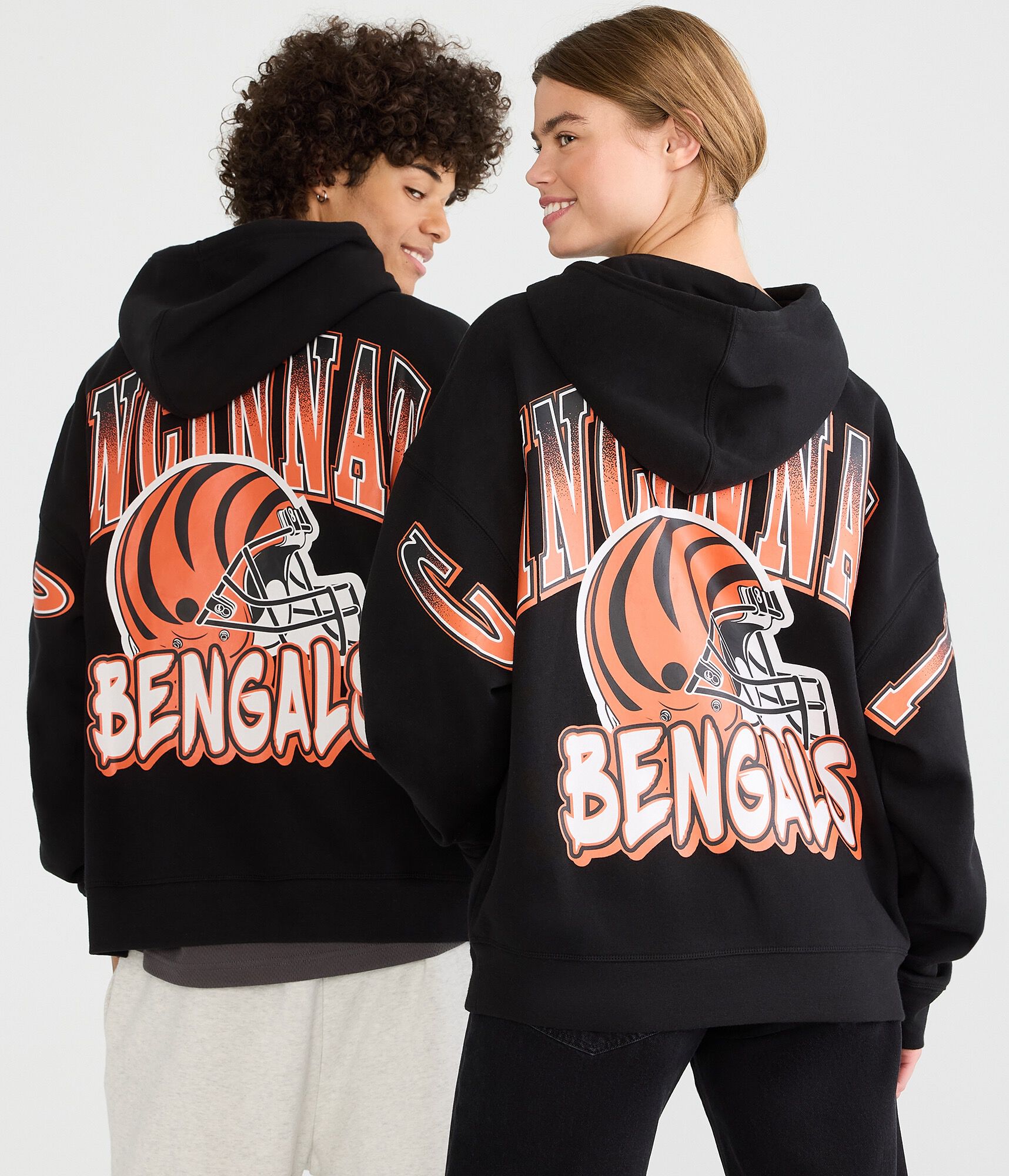 Cincinnati Bengals Helmet Pullover Hoodie