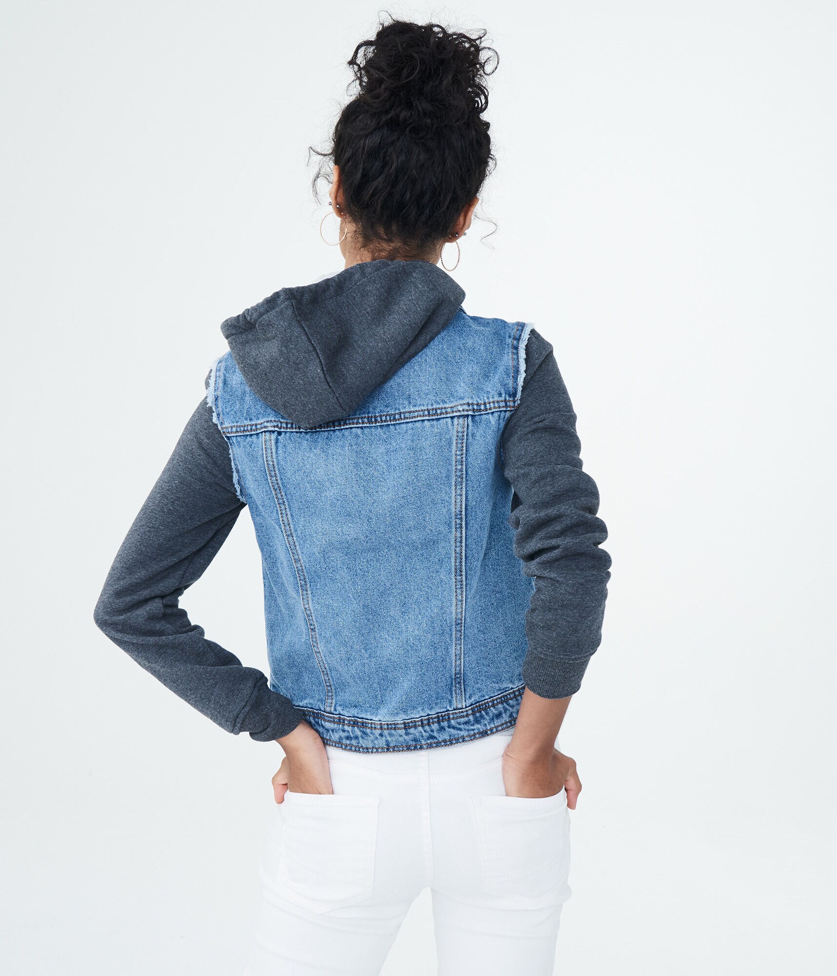 aeropostale mens jean jacket
