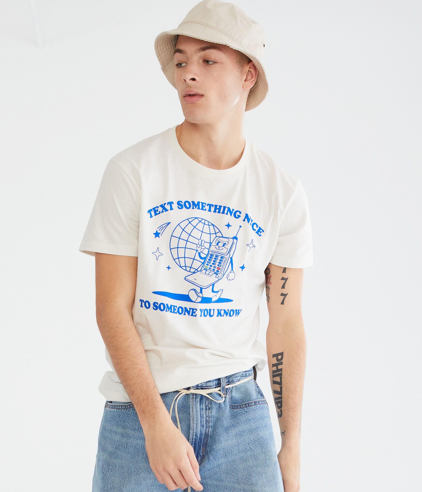 Retro Cell Phone Graphic Tee