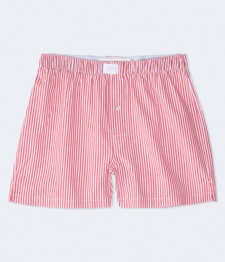 Thin Stripe 4" Woven Boxers