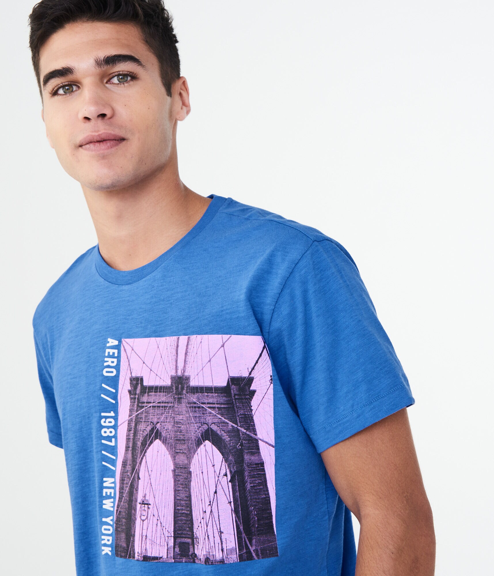 Aero 1987 New York Bridge Graphic Tee