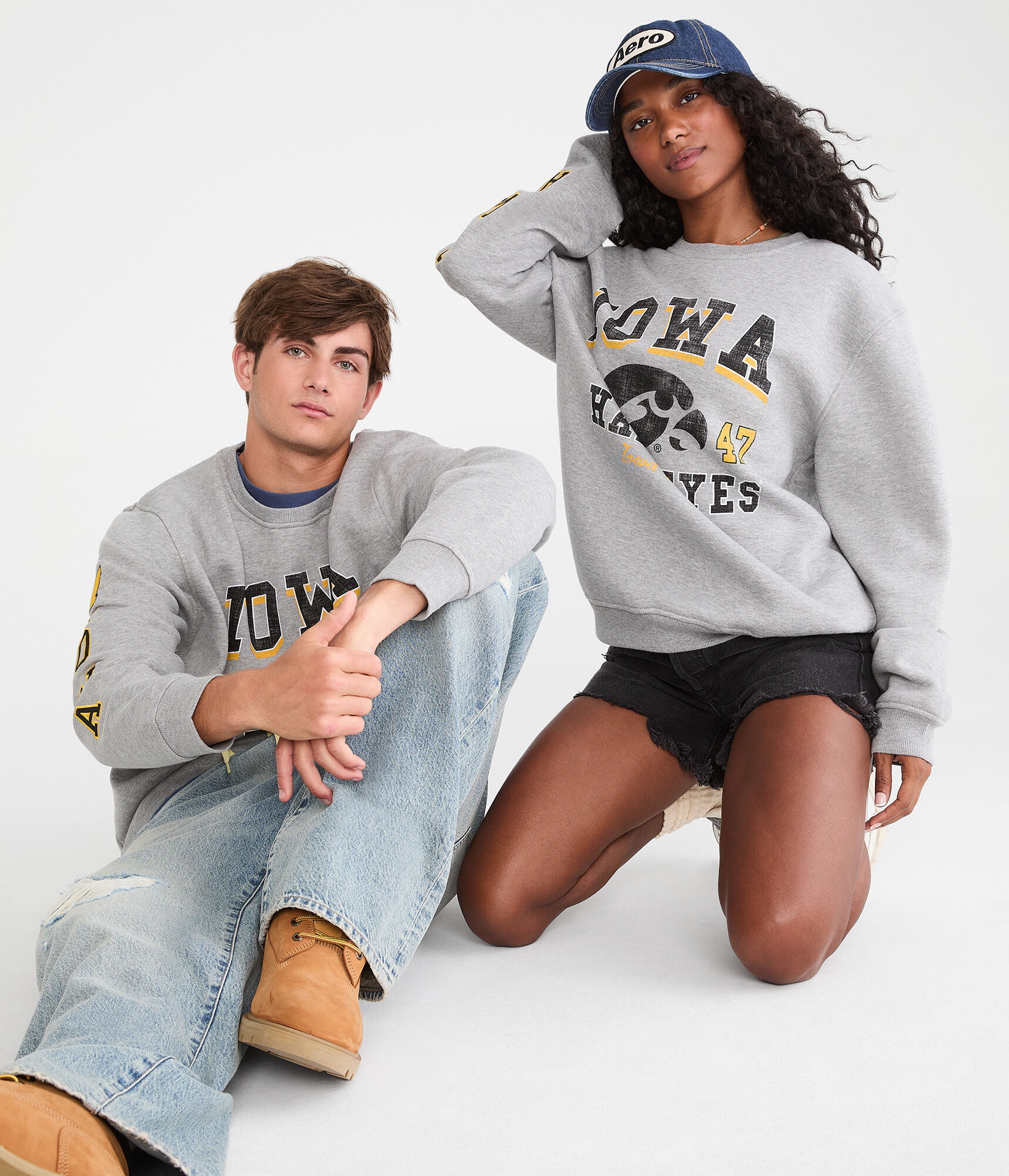 Iowa Hawkeyes Crew Sweatshirt