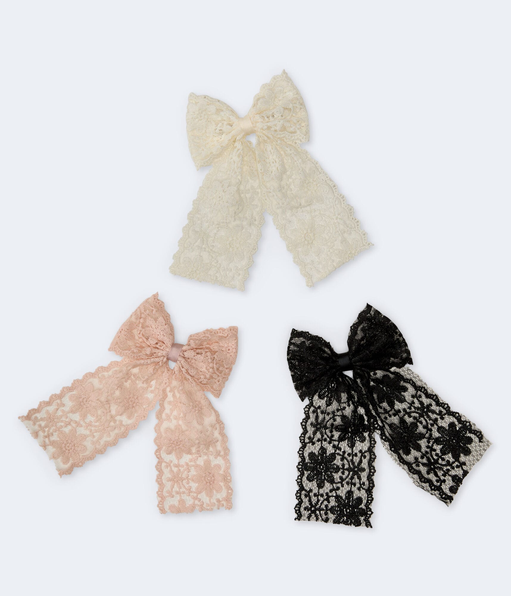 Lace Bow Hair Clip